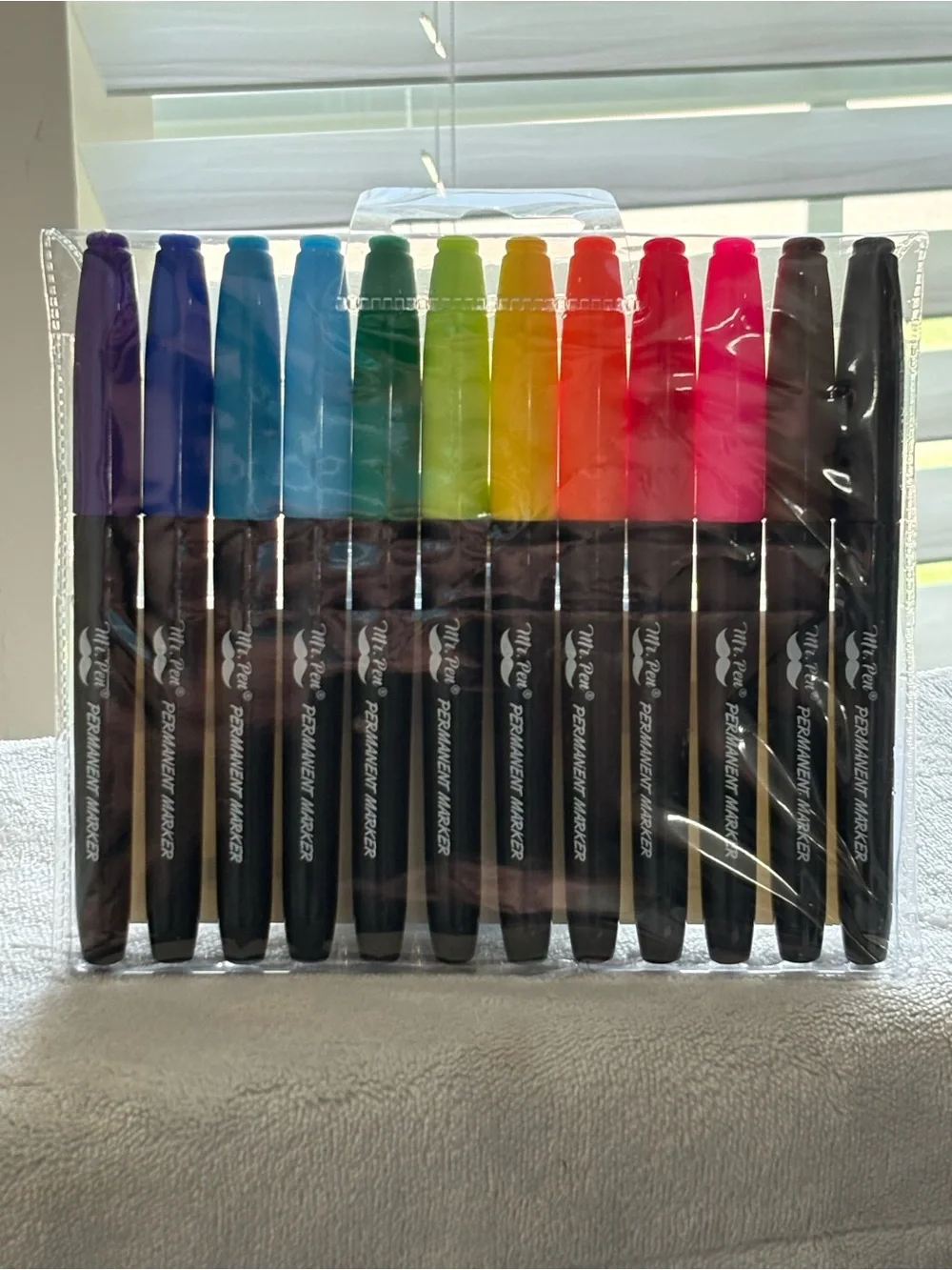 Baby Shower Sign & 12pc Multicolor Marker Set